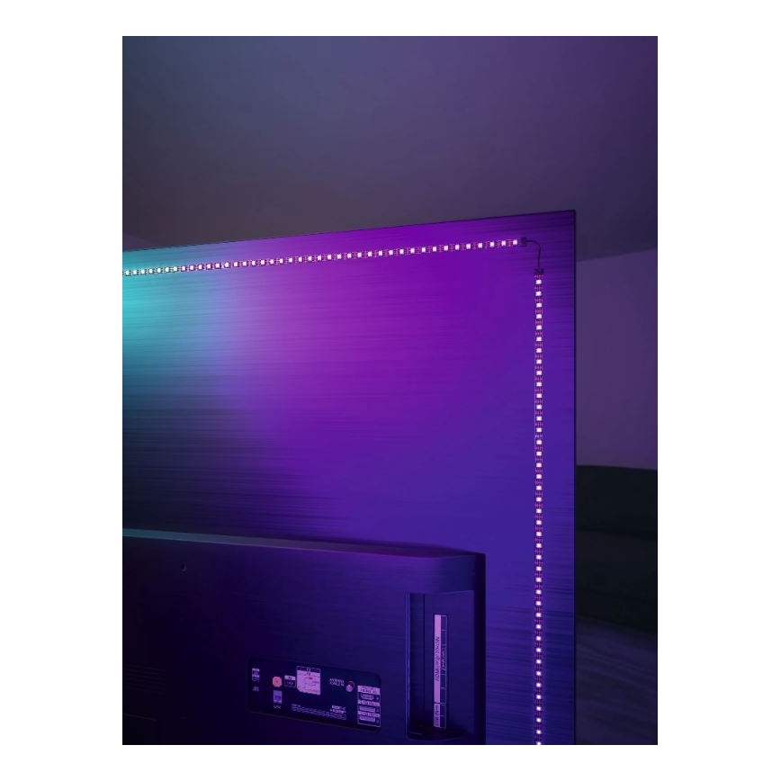 Paulmann 78880 - LED/3,5W RGB Dimbare strip voor TV 2m ZOLL 5V + afstandsbediening