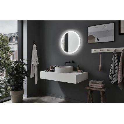 Paulmann 78952- LED/21W IP44 Dimbaar badkamer verwarmde verlicht spiegel MIRA 230V