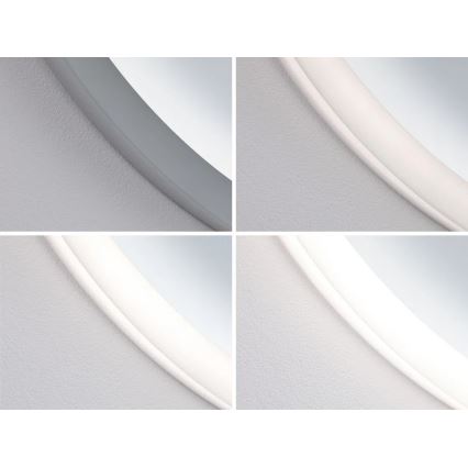 Paulmann 78952- LED/21W IP44 Dimbaar badkamer verwarmde verlicht spiegel MIRA 230V