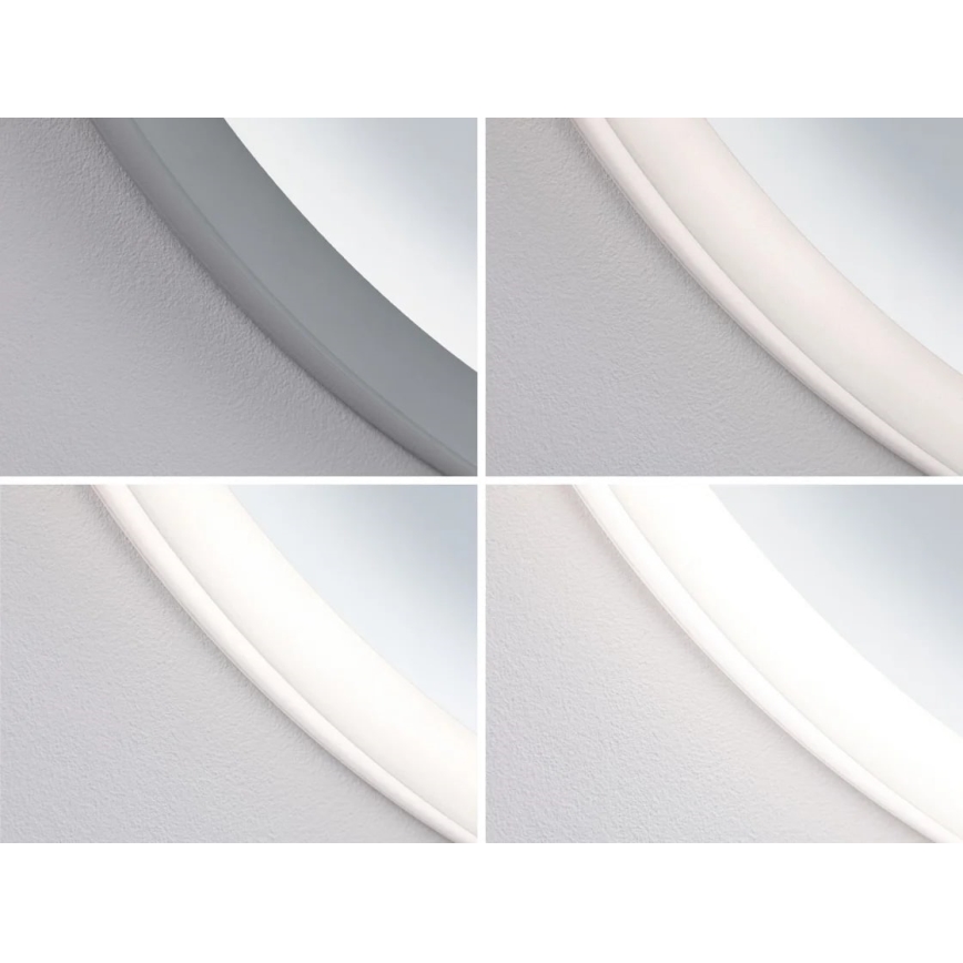 Paulmann 78952- LED/21W IP44 Dimbaar badkamer verwarmde verlicht spiegel MIRA 230V