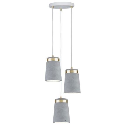 Paulmann 79627 - Hanglamp aan koord NORELL 3xE27/20W/230V