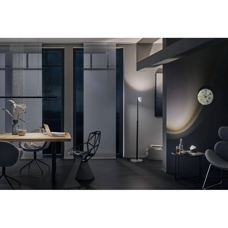 Paulmann 79693 - LED/42W Dimbare kroonluchter aan snoer LENTO 230V zwart