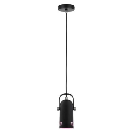 Paulmann 79766 - LED RGBW 1x E27/12W hanglamp met kabel LAVEA 230V zwart