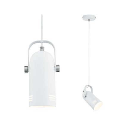 Paulmann 79767 - 1xE27/15W snoerhanglamp LAVEA 230V wit