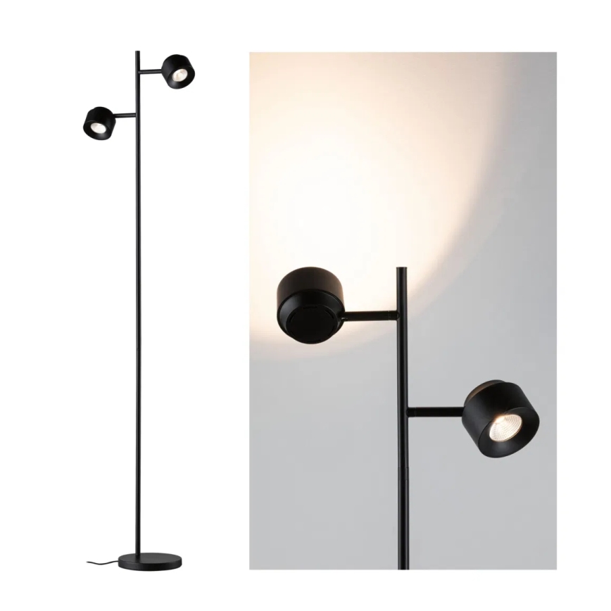 Paulmann 79775 - 2xLED/3W Dimbare staande lamp PURIK PANE 230V
