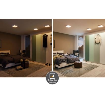Paulmann 79794 - LED/13W Plafondlamp CARPO 230V 2300/2500/3000K