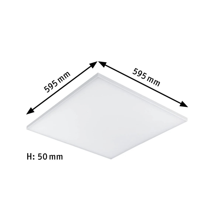Paulmann 79822 - LED/34W Dimbare plafondlamp VELORA 230V