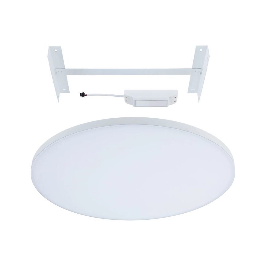 Paulmann 79894 - VELORA LED-plafondlamp 38 W, 230 V, 3000/4000/6500 K, Ø 60 cm, wit
