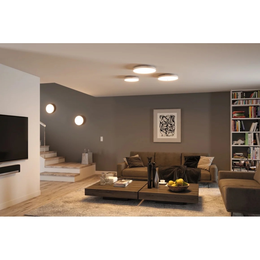 Paulmann 79897 - LED RGBW/22W Dimbare plafondlamp SMART VELORA 230V