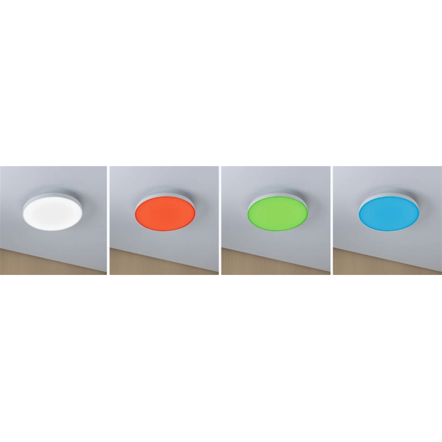 Paulmann 79899 - LED RGBW/16,5W Dimbaar plafondlamp SMART VELORA 230V