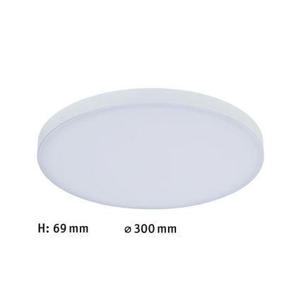 Paulmann 79899 - LED RGBW/16,5W Dimbaar plafondlamp SMART VELORA 230V
