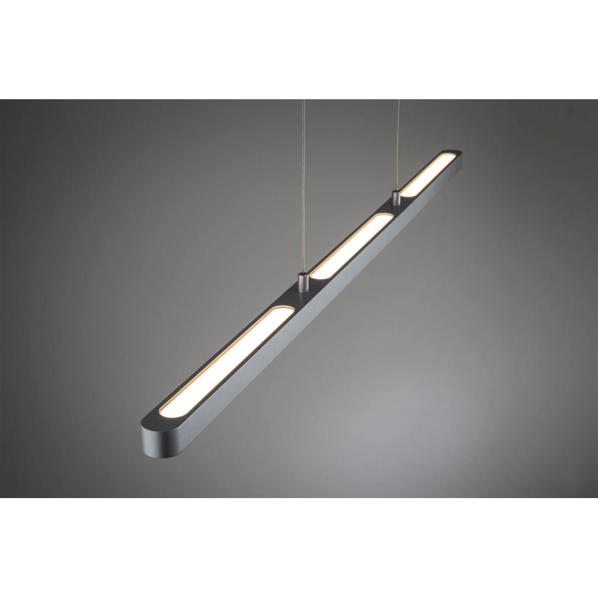 Paulmann 79900 - LED/42W Dimbare kroonluchter aan snoer LENTO 230V mat chroom