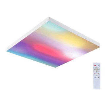 Paulmann 79905 - LED/19W RGBW Dimbaar plafondlamp VELORA 230V 3000-6500K + afstandsbediening