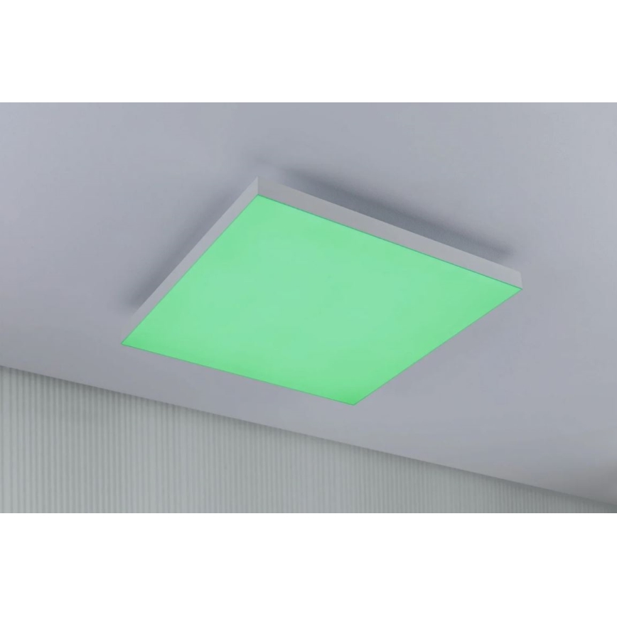 Paulmann 79905 - LED/19W RGBW Dimbaar plafondlamp VELORA 230V 3000-6500K + afstandsbediening