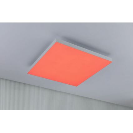 Paulmann 79905 - LED/19W RGBW Dimbaar plafondlamp VELORA 230V 3000-6500K + afstandsbediening