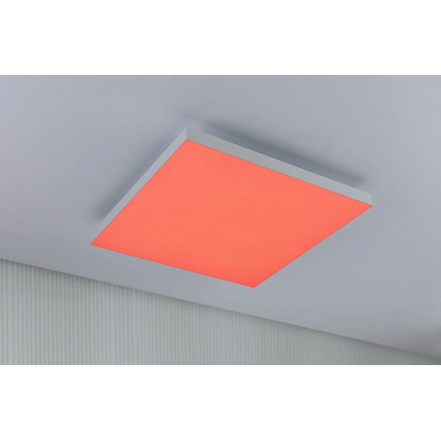Paulmann 79905 - LED/19W RGBW Dimbaar plafondlamp VELORA 230V 3000-6500K + afstandsbediening