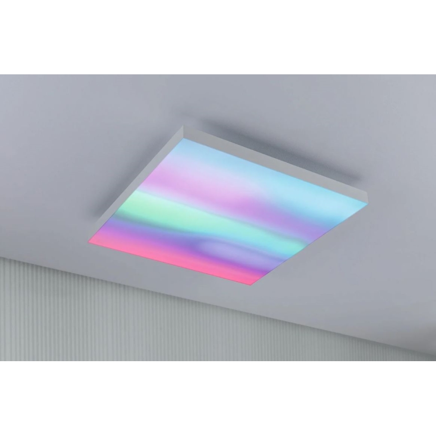 Paulmann 79905 - LED/19W RGBW Dimbaar plafondlamp VELORA 230V 3000-6500K + afstandsbediening