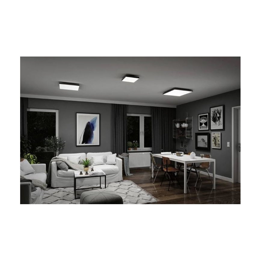Paulmann 79909 - LED/31W RGBW Dimbaar plafondlamp VELORA 230V 3000-6500K + afstandsbediening