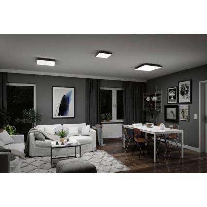 Paulmann 79909 - LED/31W RGBW Dimbare plafondlamp VELORA 230V 3000-6500K + afstandsbediening