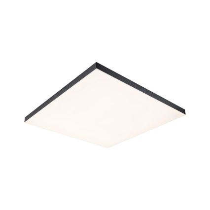 Paulmann 79913 - LORIA LED/31W RGBW dimbare plafondlamp 230V 3000-6500K 59,5x59,5 cm zwart + afstandsbediening