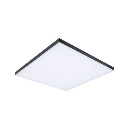 Paulmann 79913 - LORIA LED/31W RGBW dimbare plafondlamp 230V 3000-6500K 59,5x59,5 cm zwart + afstandsbediening