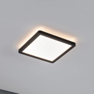 Paulmann 79920 - LED/11,2W dimbaar paneel ATRIA 230V 3000K 19x19 cm zwart