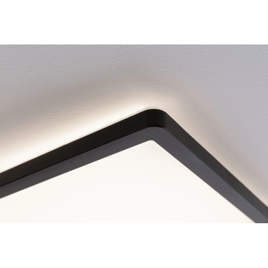 Paulmann 79921 - LED/16W Dimbaar paneel ATRIA 230V 3000K 29,3x29,3 cm zwart