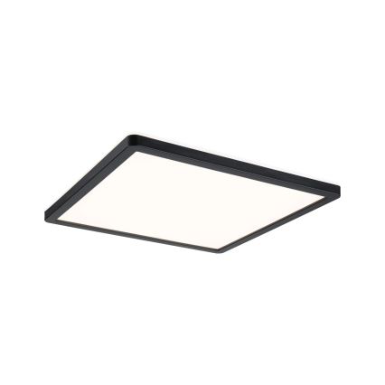 Paulmann 79921 - LED/16W Dimbaar paneel ATRIA 230V 3000K 29,3x29,3 cm zwart
