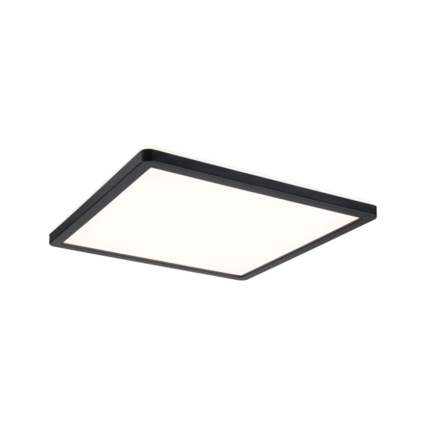 Paulmann 79921 - LED/16W Dimbaar paneel ATRIA 230V 3000K 29,3x29,3 cm zwart