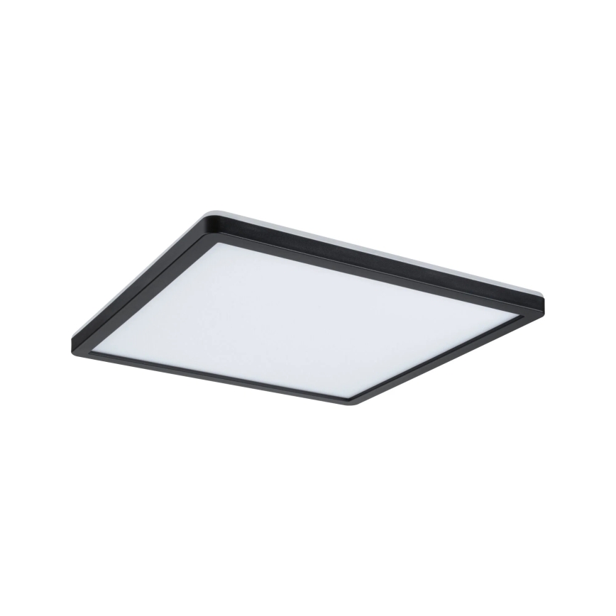 Paulmann 79921 - LED/16W Dimbaar paneel ATRIA 230V 3000K 29,3x29,3 cm zwart