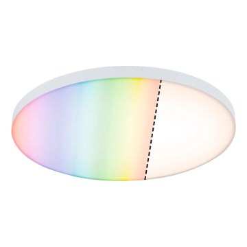 Paulmann 79929 - LED/22W RGBW Dimbare plafondlamp LORIA 230V diameter 40 cm wit
