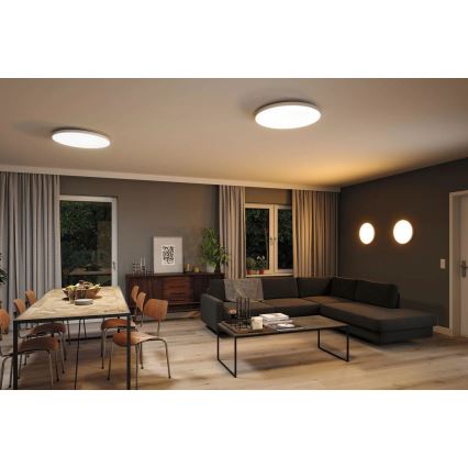 Paulmann 79929 - LED/22W RGBW Dimbare plafondlamp LORIA 230V diameter 40 cm wit