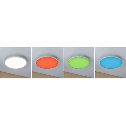 Paulmann 79929 - LED/22W RGBW Dimbare plafondlamp LORIA 230V diameter 40 cm wit