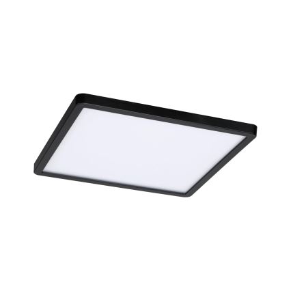 Paulmann 79967 - LED/16W IP44 dimbare inbouwspot voor de badkamer AREO 230V 23x23 cm zwart