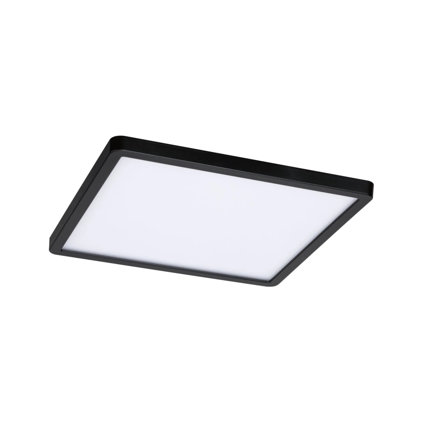 Paulmann 79967 - LED/16W IP44 dimbare inbouwspot voor de badkamer AREO 230V 23x23 cm zwart