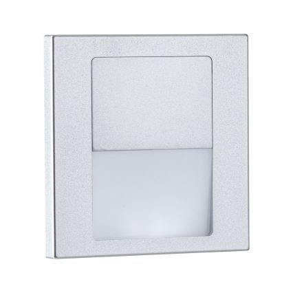 Paulmann 80000 - LED/1W Trapverlichting TSARO 230V Follow/mat chroom