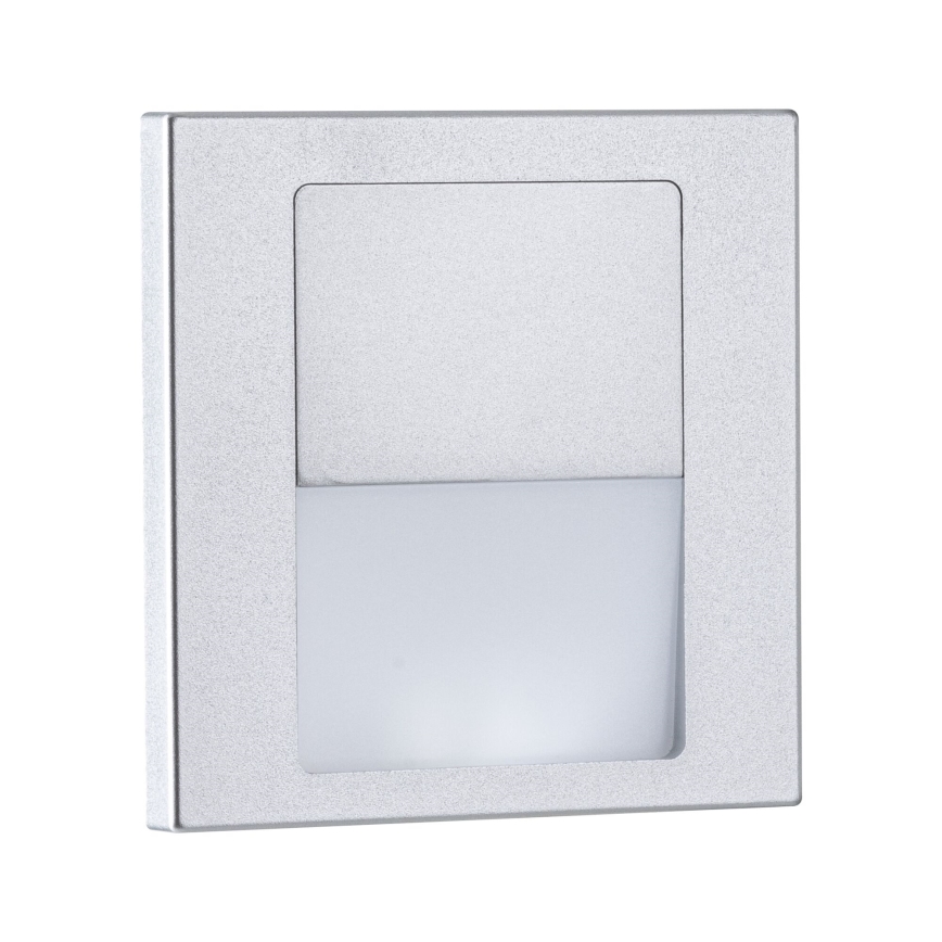 Paulmann 80000 - LED/1W Trapverlichting TSARO 230V Follow/mat chroom