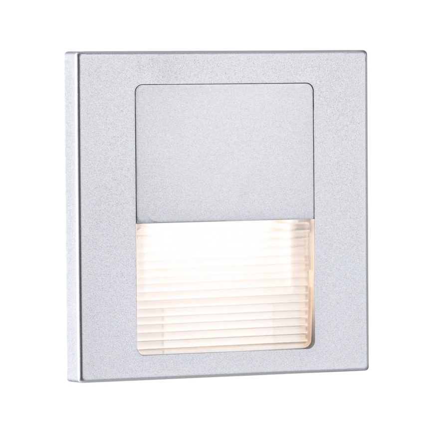 Paulmann 80000 - LED/1W Trapverlichting TSARO 230V Follow/mat chroom