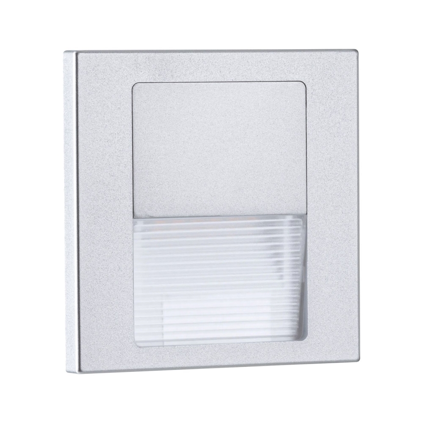 Paulmann 80000 - LED/1W Trapverlichting TSARO 230V Follow/mat chroom