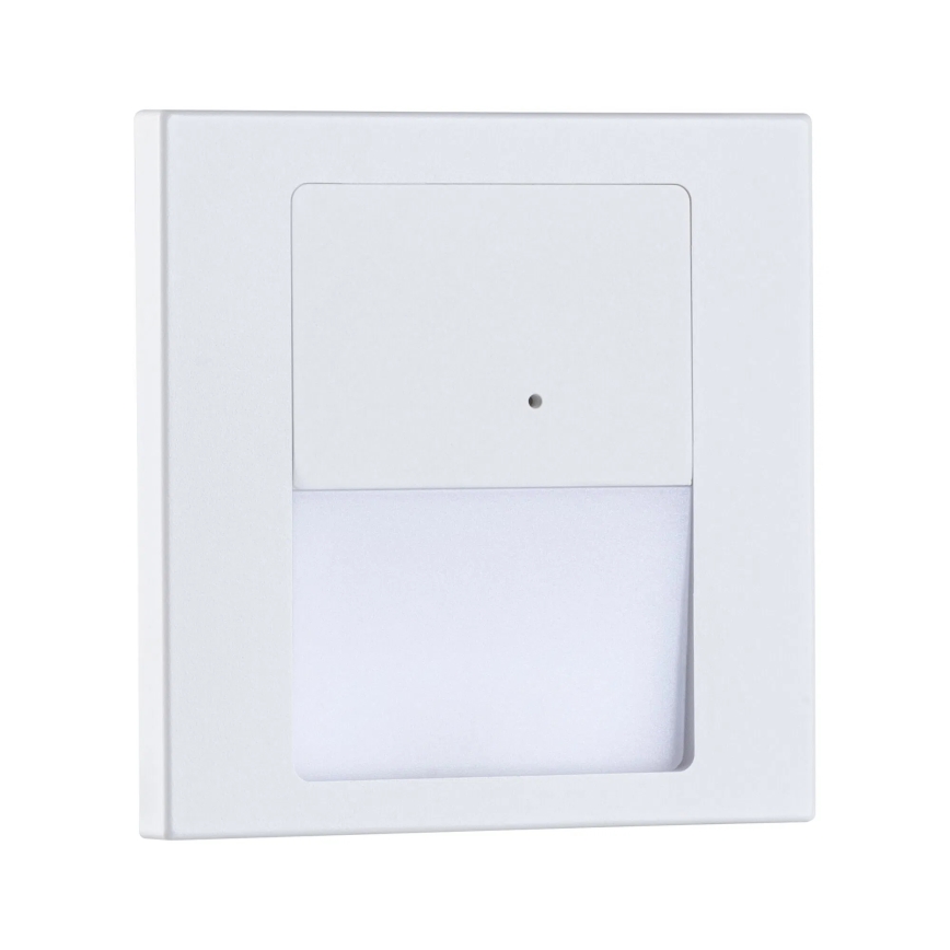 Paulmann 80002 - LED/1W Traplamp met sensor TSARO 230V Lead/wit