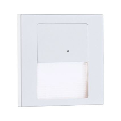 Paulmann 80002 - LED/1W Traplamp met sensor TSARO 230V Lead/wit