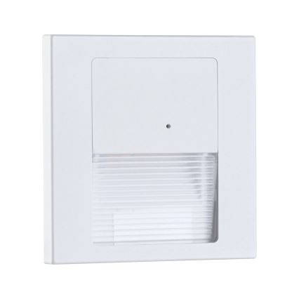 Paulmann 80002 - LED/1W Traplamp met sensor TSARO 230V Lead/wit