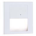 Paulmann 80002 - LED/1W Trapverlichting met sensor TSARO 230V Lood/wit