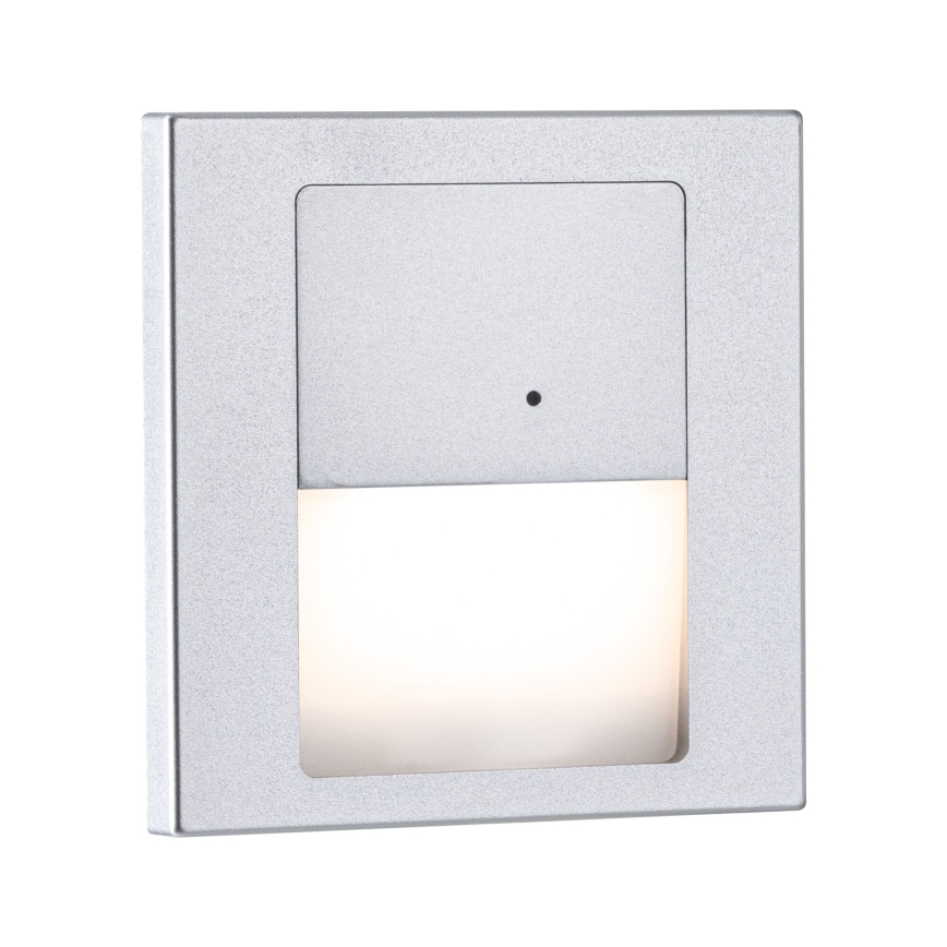 Paulmann 80003 - LED/1W Traplamp met sensor TSARO 230V Lead/mat chroom