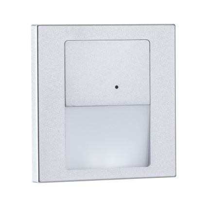 Paulmann 80003 - LED/1W Trapverlichting met sensor TSARO 230V Lood/mat chroom