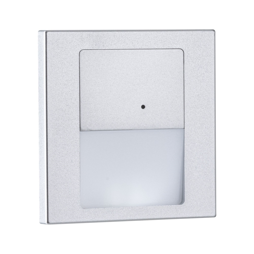 Paulmann 80003 - LED/1W Trapverlichting met sensor TSARO 230V Lood/mat chroom