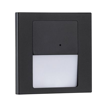 Paulmann 80004 - LED/1W Traplamp met sensor TSARO 230V Lead/zwart