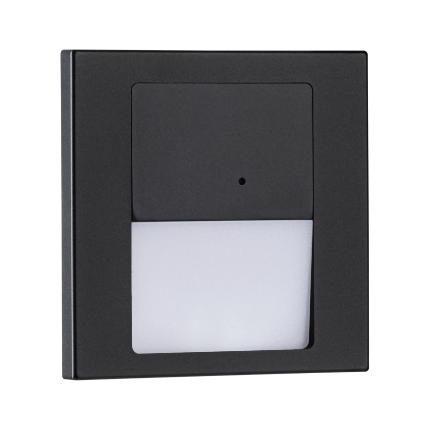 Paulmann 80004 - LED/1W Traplamp met sensor TSARO 230V Lead/zwart
