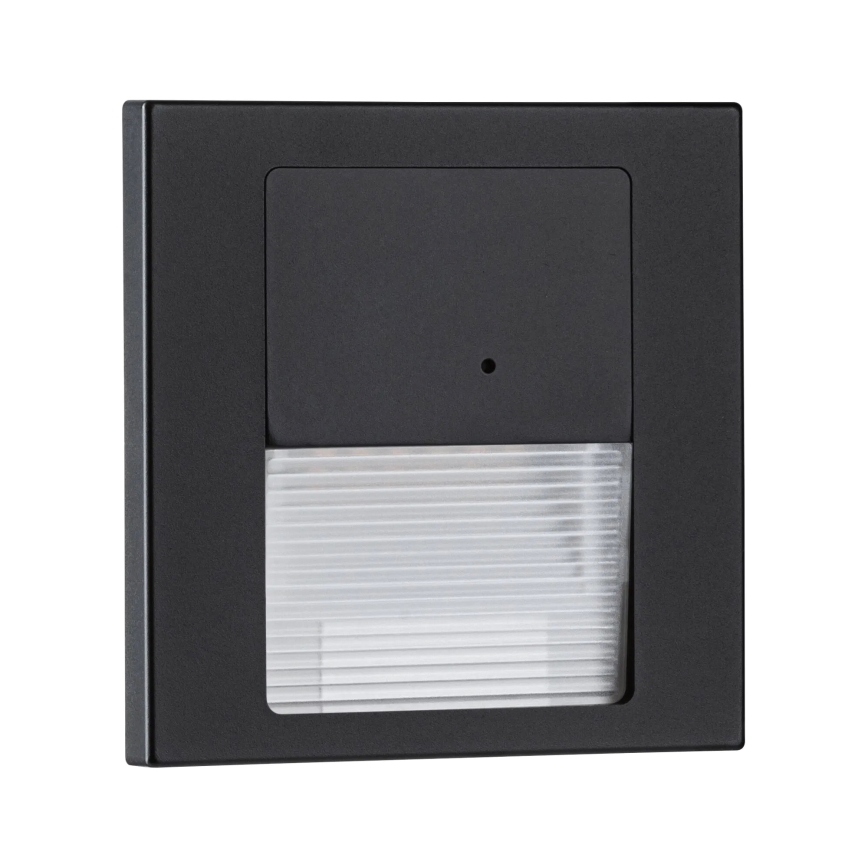Paulmann 80004 - LED/1W Traplamp met sensor TSARO 230V Lead/zwart