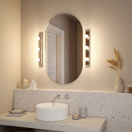 Paulmann 80096 - 3xE14/40W IP44 Spiegelverlichting badkamer REGULA 230V glanzend chroom